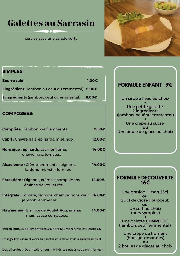 Crêpeline - Menu Image 1