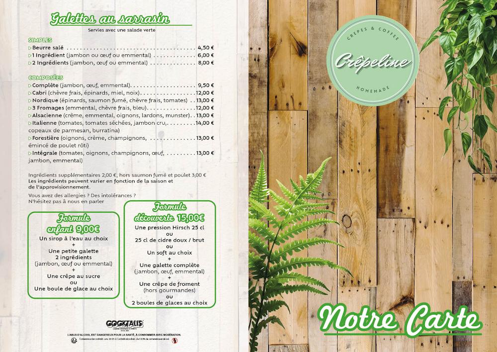 Crêpeline - Menu Image 2